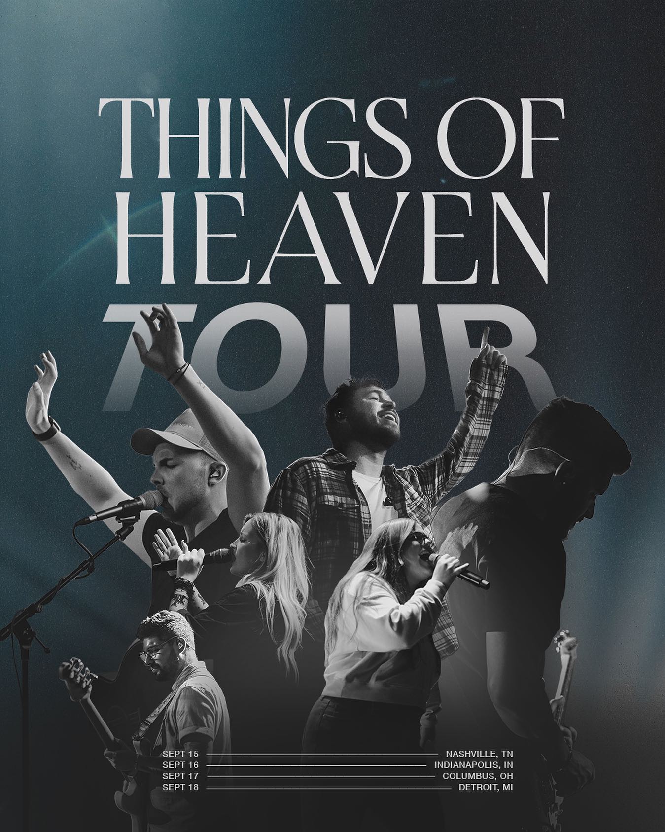 JUST ANNOUNCED! New dates on the Things of Heaven tour with @redrocksworship 🙌 Set those alarms now! Pre-sale begins Tuesday (7/19) at 10am. Text RRWPRESALE to 1-844-809-7392 to receive the code.